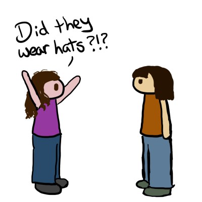 Did they wear hats