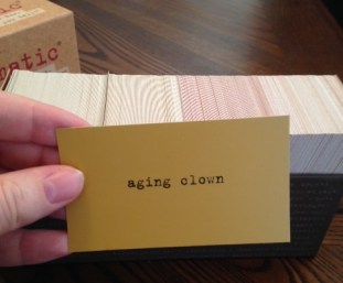 aging clown